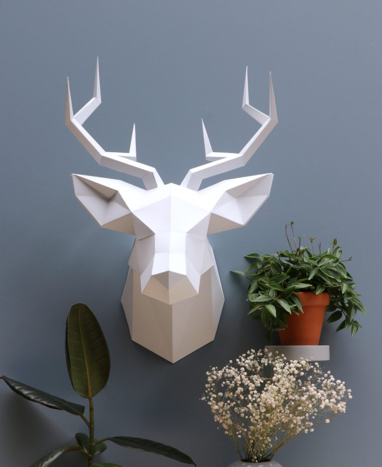 Assembli Deer bright white cropped