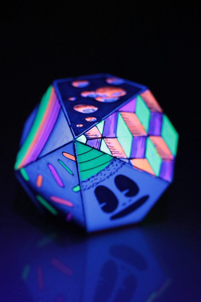 Assembli Paper Diamond Template doodle