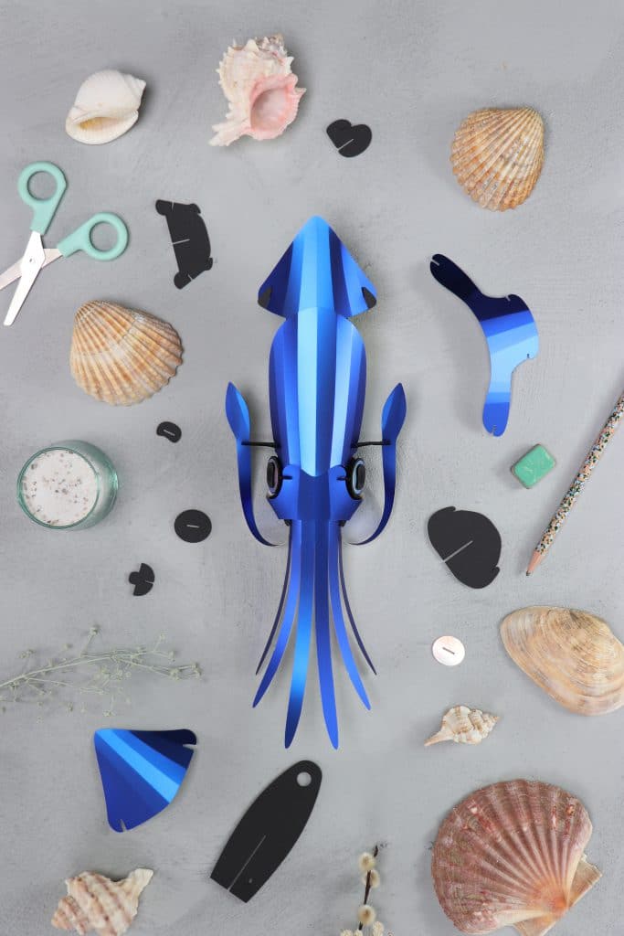 Assembli-paper-squid-cobalt-blue