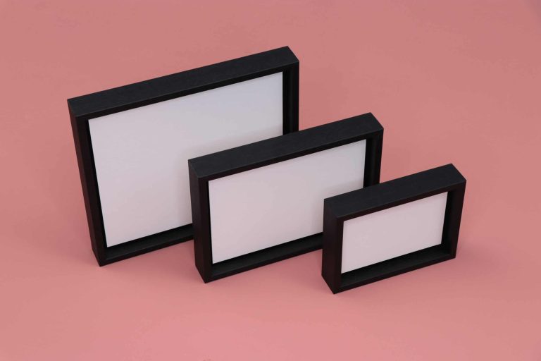 Assembli Black Wooden Frames