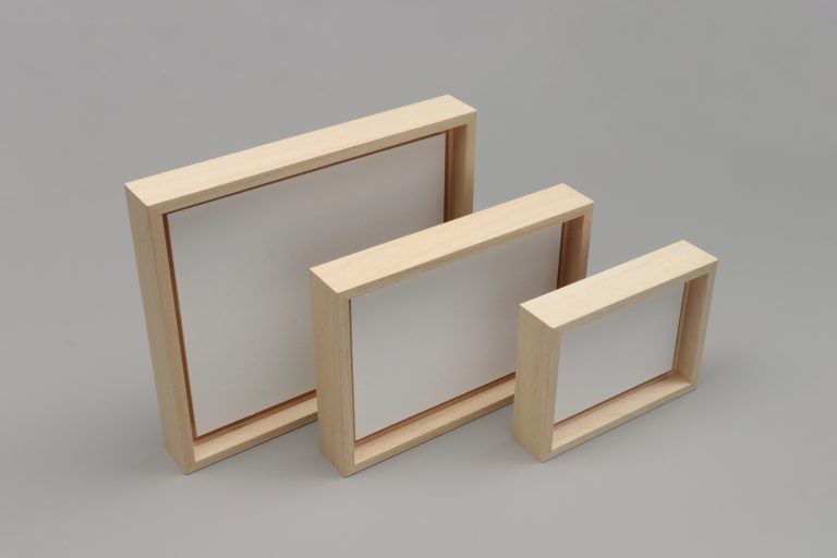 Assembli wooden frames empty