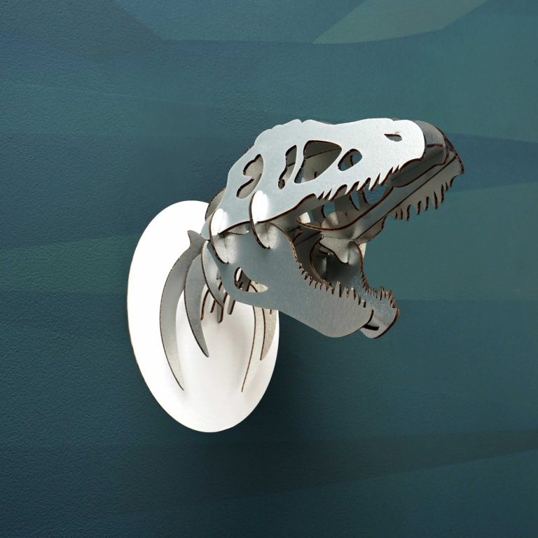 Assembli T-rex Skeleton silver