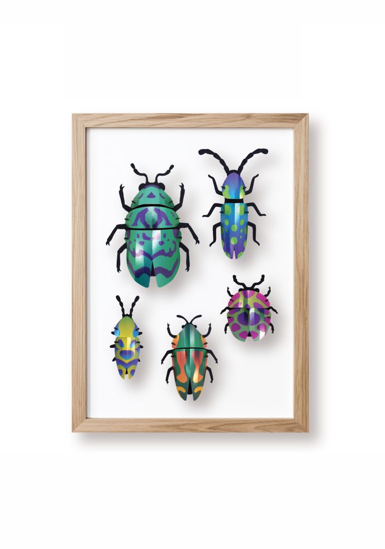 Assembli Beetle Set green blend clipped