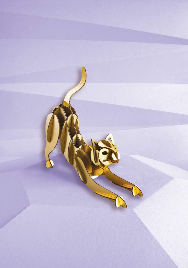 Assembli Stretching Cat gold