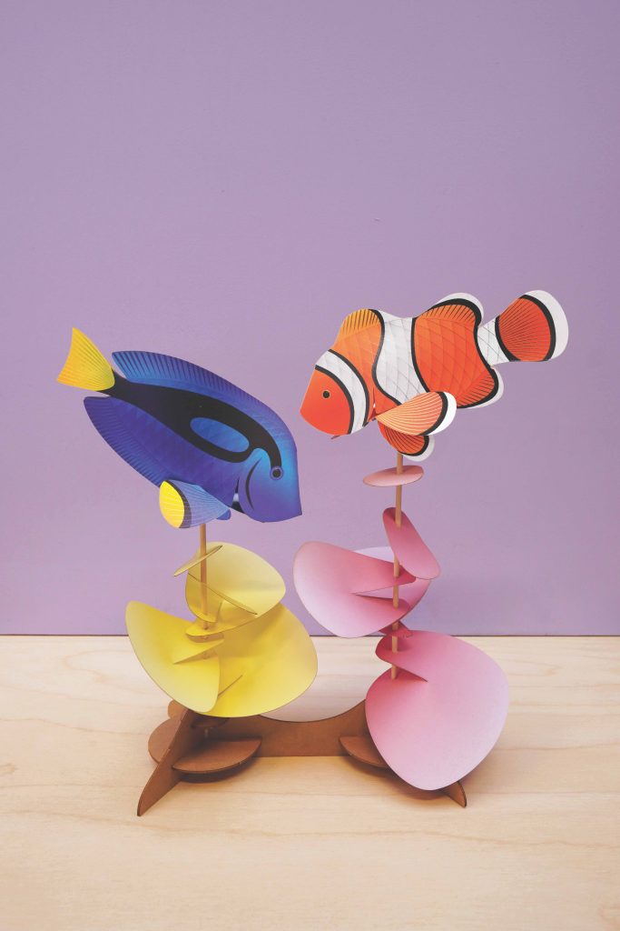 Assembli Fish set Clown BTmeer Assembli Fish set Clown BT