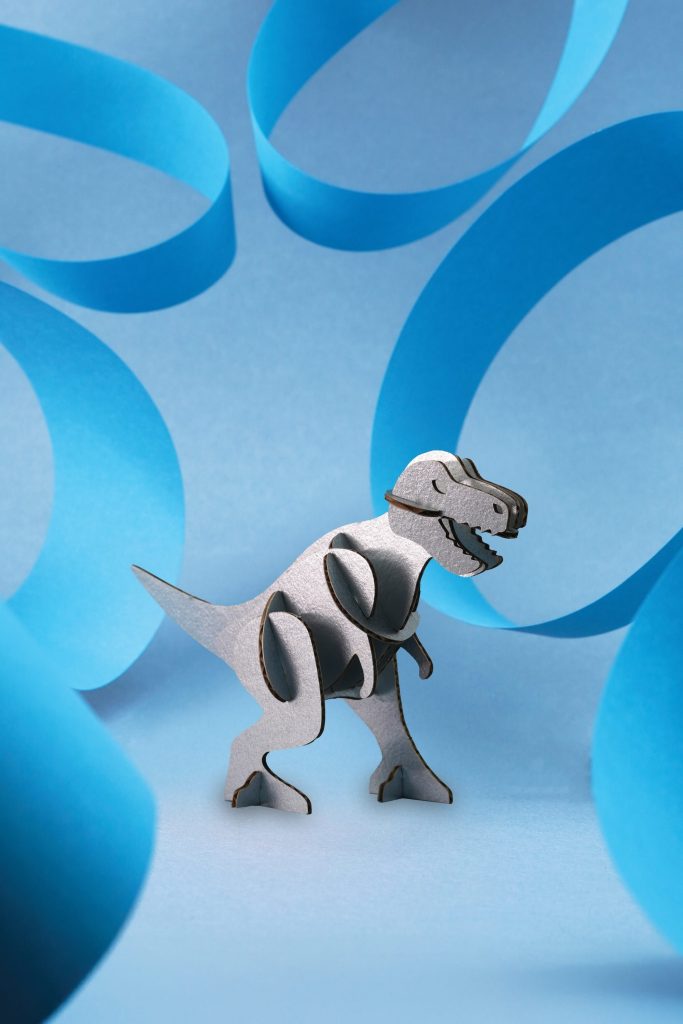 Assembli mini t-rex silver